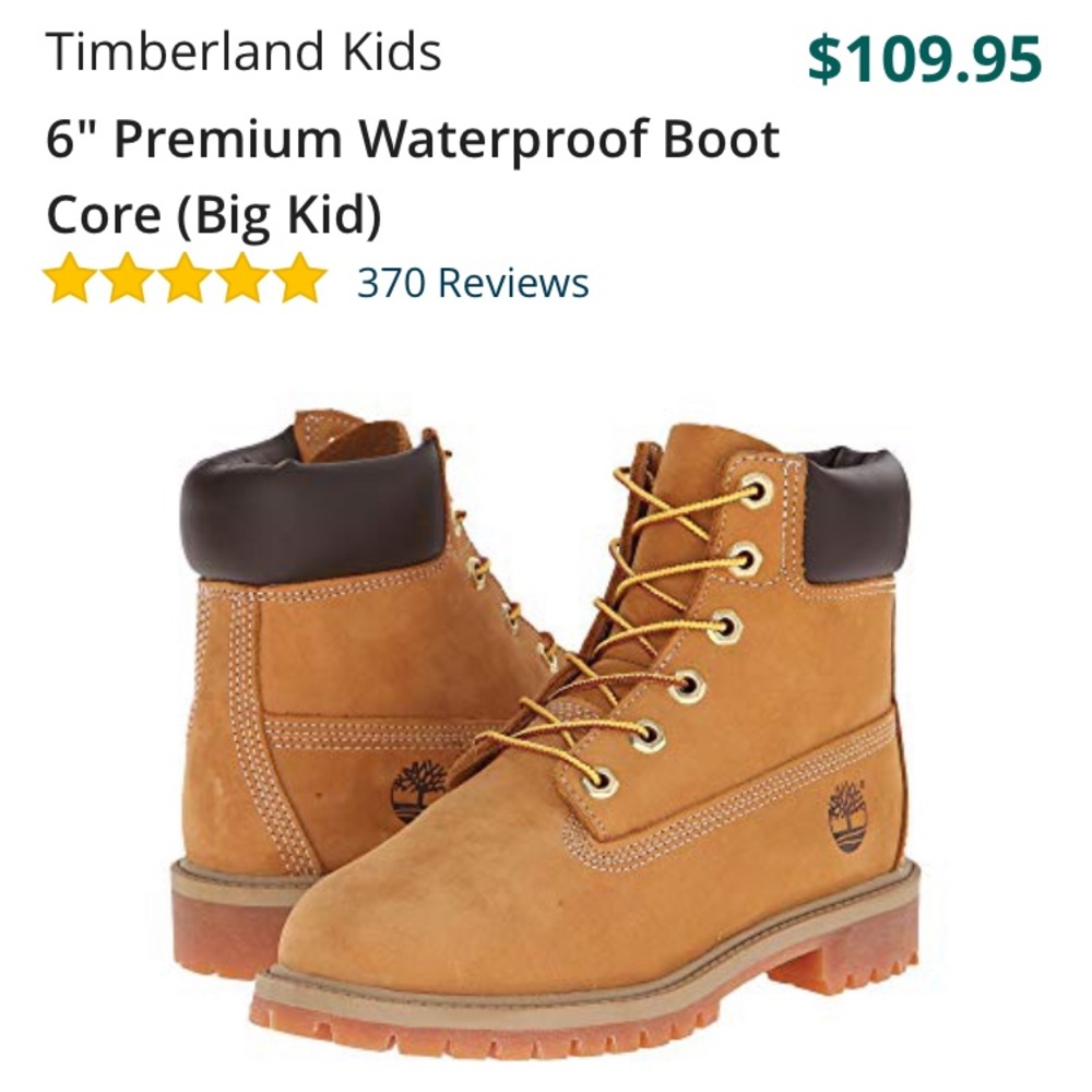 Boys shoes Timberland size youth (Big Kid)